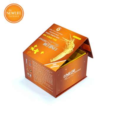 High Level Premium Quality Oem Matt Lamination Folding Gift Cosmetic Box Large