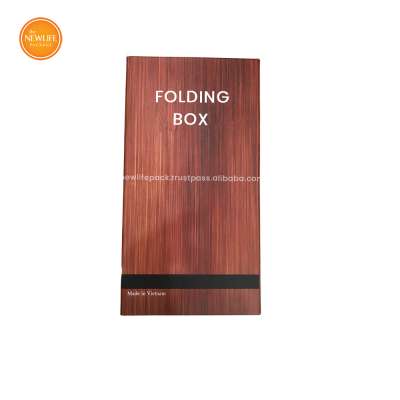 High Quality From Vietnam Manufacturer Exquisite Design Folding Rigid Box