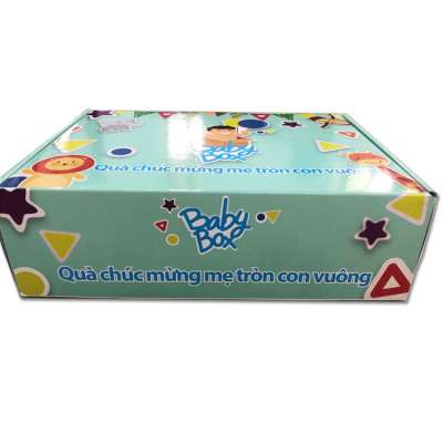 High Quality Nice Design 30.5X22.4X8.9 Cm Glossy Book Shape Folding Gift Box