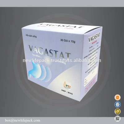 Box design printed pharmacy Vagastat sucralfate 1500mg